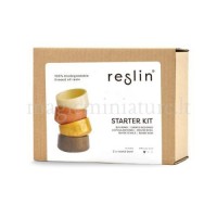 Bioskaidžios dervos RESLIN® rinkinys pradedantiems - 2 apvalūs dubenys