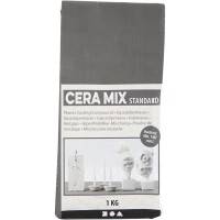 Cera-Mix Standard liejimo gipsas, šviesiai pilkas, 1 kg