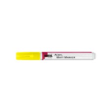 Matinis akrilo žymeklis KREUL, vidutinis - geltonas, 2–4 mm Matinis akrilo žymeklis KREUL, vidutinis - geltonas, 2–4 mm