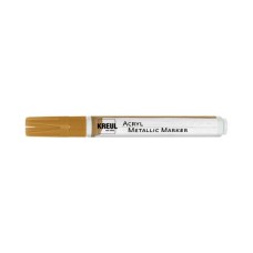 Metalinis akrilo žymeklis KREUL, vidutinis - aukso, 2–4 mm Metalinis akrilo žymeklis KREUL, vidutinis - aukso, 2–4 mm