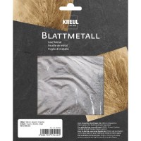 KREUL sidabro spalvos metalo lapeliai, 140 × 140 mm, 6 vnt. KREUL sidabro spalvos metalo lapeliai, 140 × 140 mm, 6 vnt.