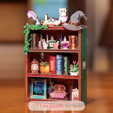 Miniatiūrinės lentynėlės gamybos rinkinys „Magic Bookshelf“