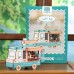 Miniatiūrinės kavinės ant ratų rinkinys „Coffee Bus“ Miniatiūrinės kavinės ant ratų rinkinys „Coffee Bus“