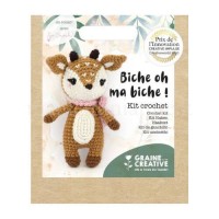 Nėrimo vąšeliu rinkinys AMIGURUMI ELNIUKAS