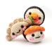 Nėrimo vąšeliu rinkinys AMIGURUMI Maki ir sušiai