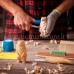 BeaverCraft drožinėjimo rinkinys Nr. 12 Stovintis lokys